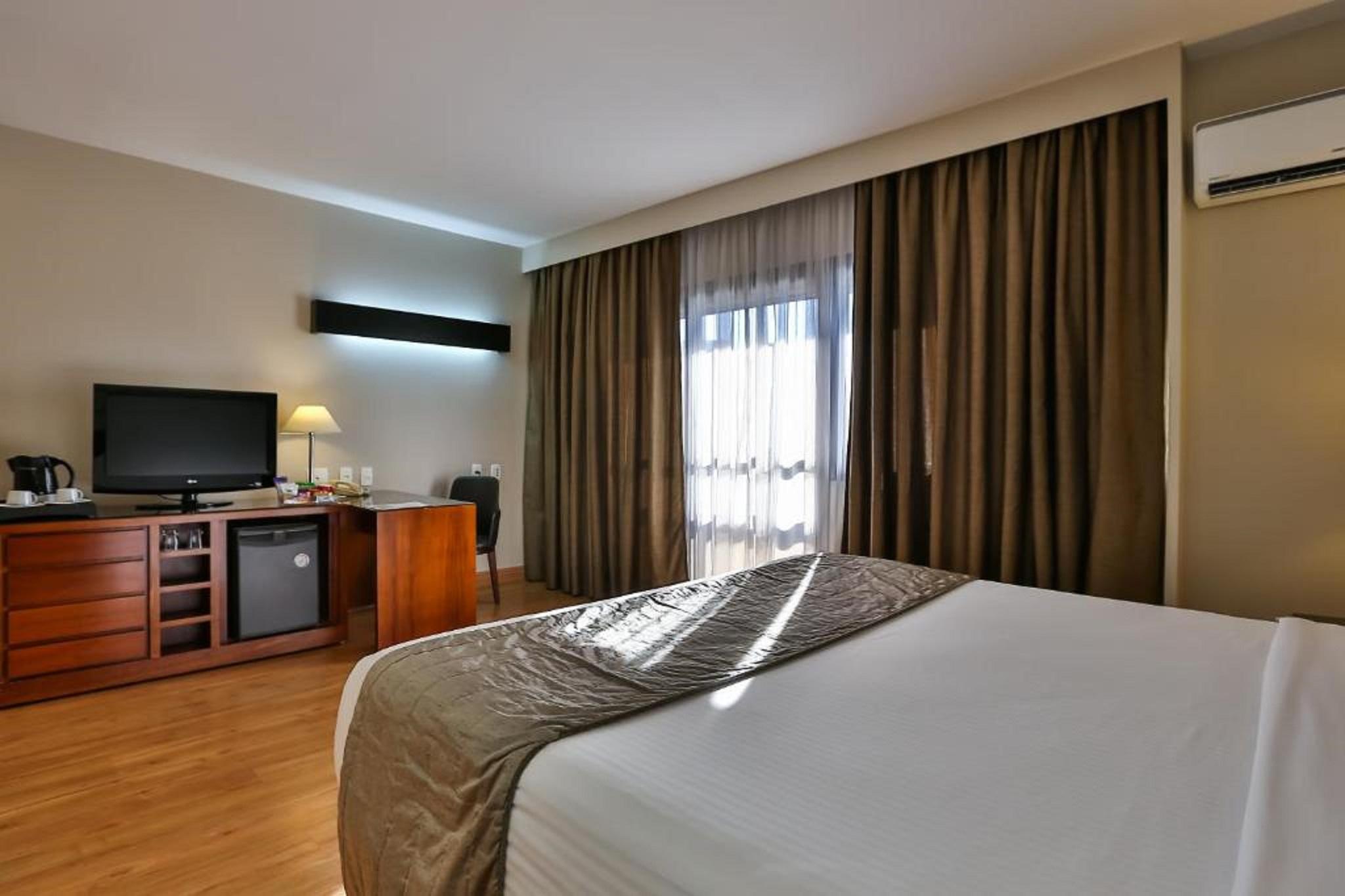 Hotel Double Tree By Hilton Sao Paulo Itaim Pokoj fotografie A room at the hotel