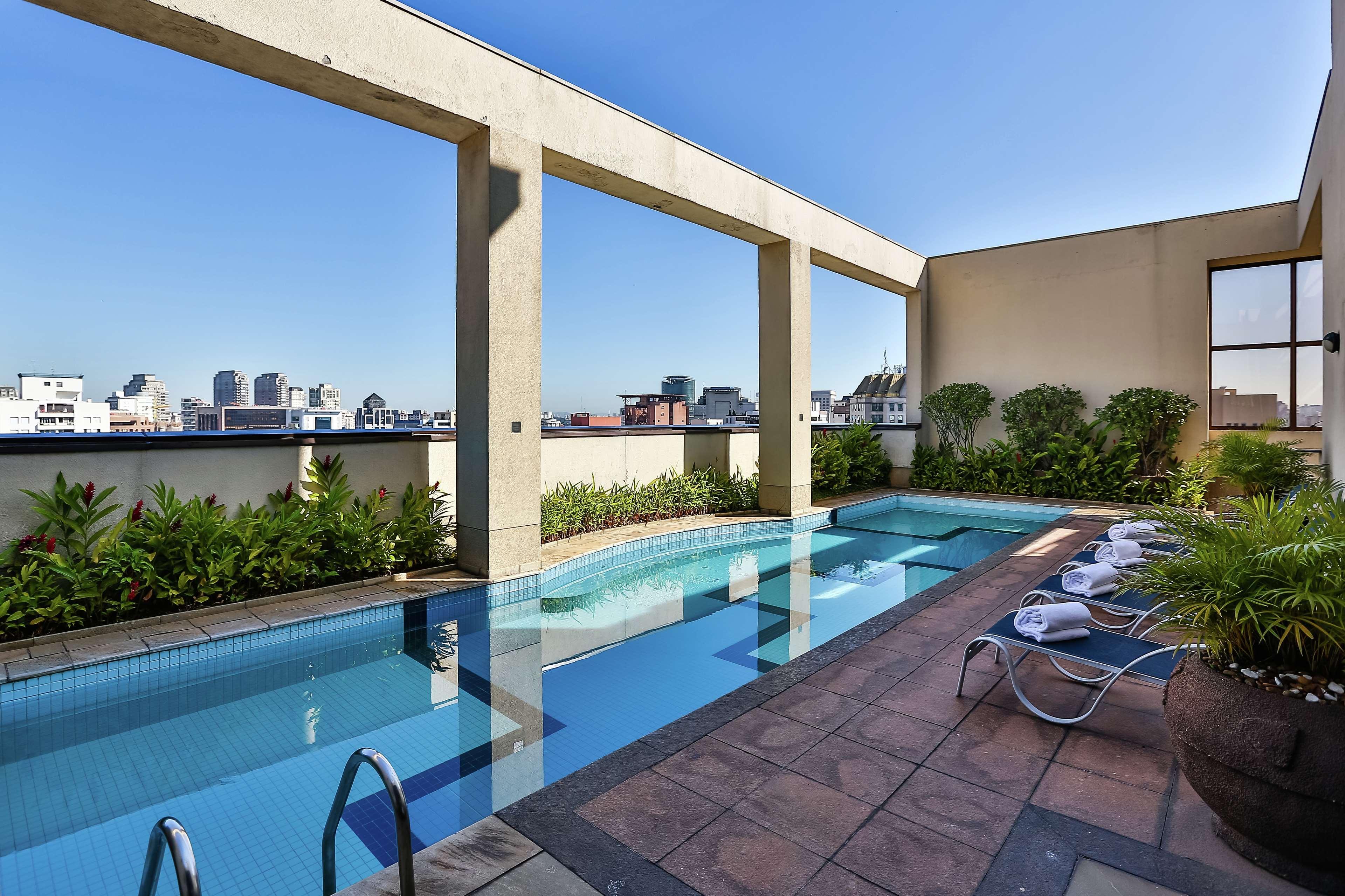 Hotel Double Tree By Hilton Sao Paulo Itaim Zařízení fotografie Rooftop pool