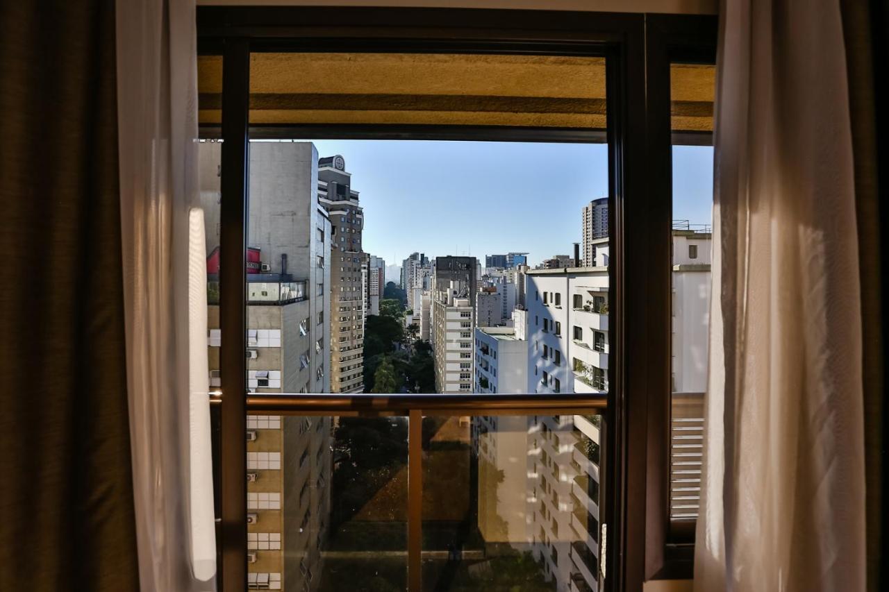 Hotel Double Tree By Hilton Sao Paulo Itaim Exteriér fotografie View from a window